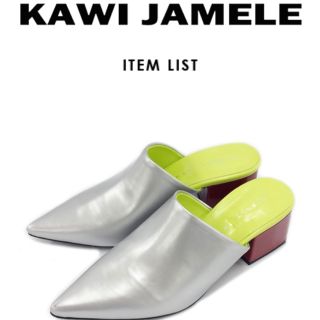 カウイジャミール(KAWI JAMELE)のKAWI JAMELE カラーヒールサンダル(サンダル)