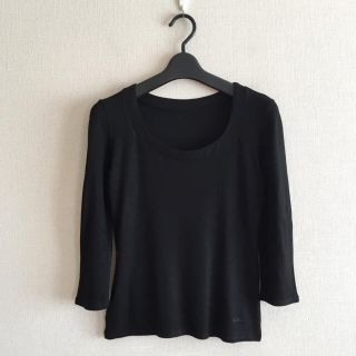 マックスマーラ(Max Mara)のMAX MARA♡黒色カットソー(カットソー(長袖/七分))