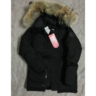 カナダグース(CANADA GOOSE)の【希少ブラックワッペン】別注  IENA×CANADA GOOSE  クレストン(ダウンジャケット)