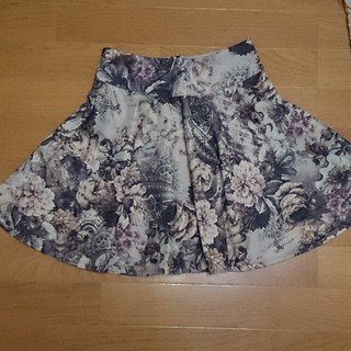 ロジータ(ROJITA)のROJITA♡♡♡水墨画デザインフラワー(ひざ丈スカート)
