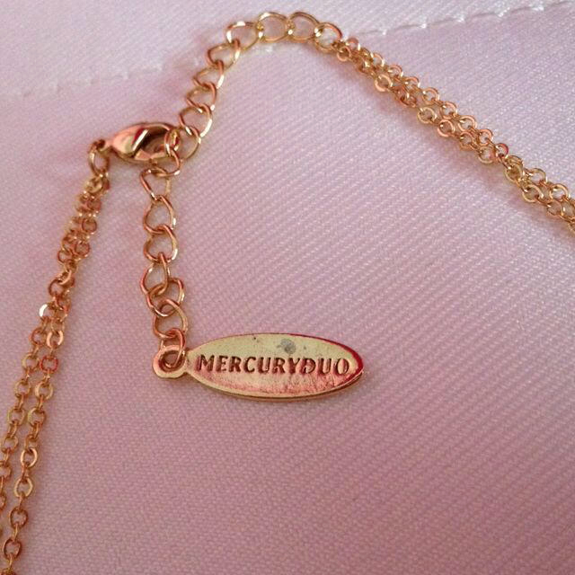 MERCURYDUO(マーキュリーデュオ)のMERCURYDUO♡ネックレス レディースのアクセサリー(ネックレス)の商品写真