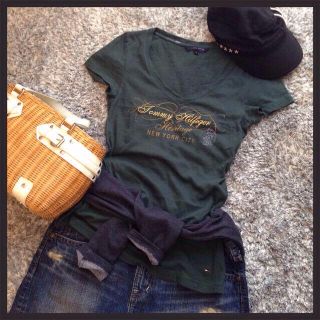 トミーヒルフィガー(TOMMY HILFIGER)のTOMMY♡Tシャツ値下げ！(Tシャツ(半袖/袖なし))