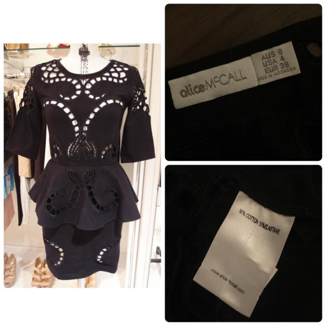 alice McCALL(アリスマッコール)のローラ愛用ブランド alice McCALL ペプラムトップス レディースのトップス(カットソー(長袖/七分))の商品写真