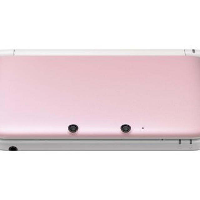 ニンテンドー3DS(ニンテンドー3DS)の(箱付き)ニンテンドー3DS LL ピンク×ホワイト エンタメ/ホビーのゲームソフト/ゲーム機本体(携帯用ゲーム機本体)の商品写真