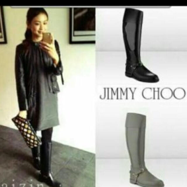 JIMMY CHOO レインシューズ レディース-