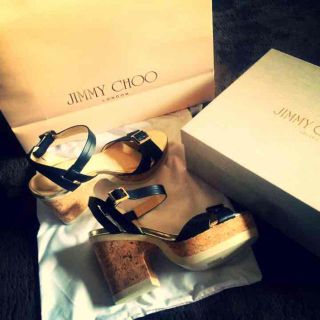 ジミーチュウ(JIMMY CHOO)の夏物値下げ中！新品ジミーチュウ☆サンダル☆靴(サンダル)