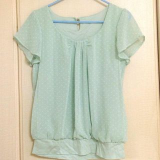 ミッシュマッシュ(MISCH MASCH)のドット柄トップス♡最終値下げ(カットソー(半袖/袖なし))