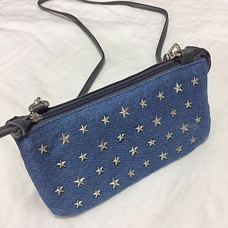 シマムラ(しまむら)のしまむらお財布ポシェット☆ジミーチュウ風スタッズ(財布)