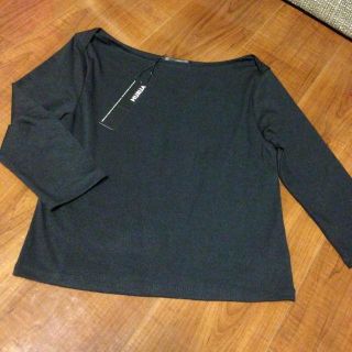 ムルーア(MURUA)のボートネックBASICトップス♡(Tシャツ(長袖/七分))