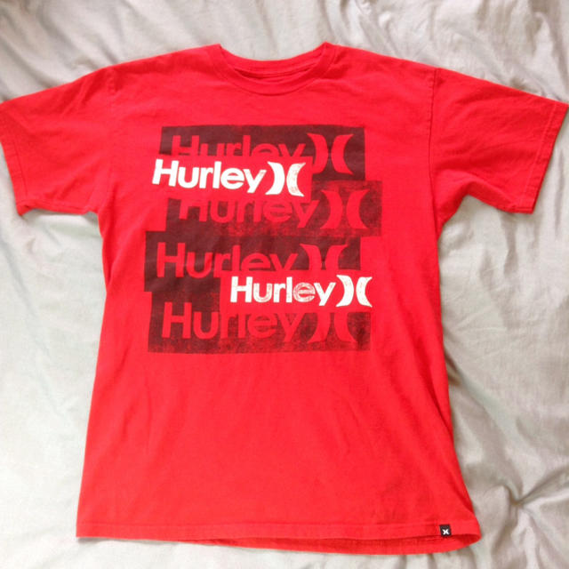 Hurley(ハーレー)のHurley ハーレー 半袖 Tシャツ メンズ Mサイズ レッド  メンズのトップス(Tシャツ/カットソー(半袖/袖なし))の商品写真