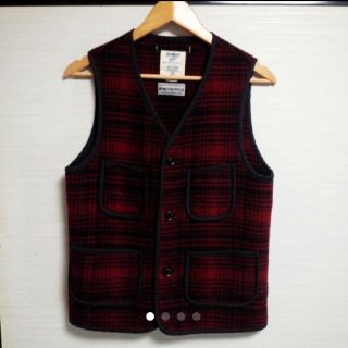 ウールリッチ(WOOLRICH)のウールリッチ オシュコシュ Wネーム ベスト(ベスト)