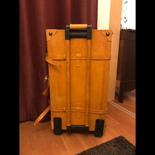 希少✨ユーラシア　アンティーク　スーツケース　キャリー　バッグキャメル　大容量