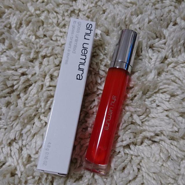 shu uemura(シュウウエムラ)のshu uemura シュウウエムラ　リップグロス アンリミテッド RD 20  コスメ/美容のベースメイク/化粧品(リップグロス)の商品写真