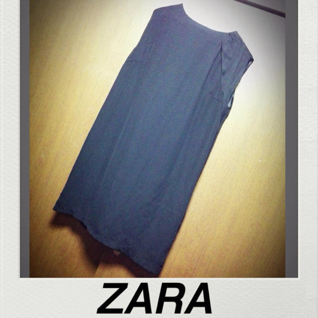 ZARA(ザラ)のZARA♡シンプルワンピ♡ブラック レディースのワンピース(ミニワンピース)の商品写真