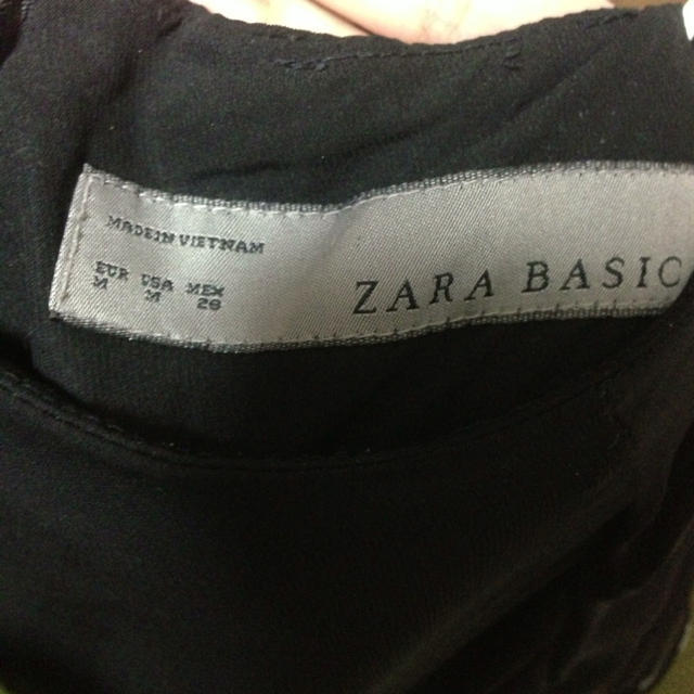 ZARA(ザラ)のZARA♡シンプルワンピ♡ブラック レディースのワンピース(ミニワンピース)の商品写真