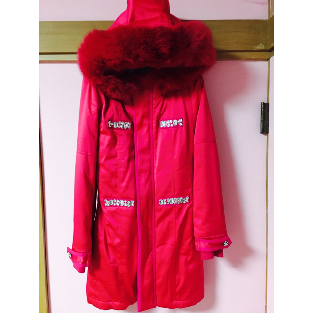 Rady(レディー)のRady  ピンク 美品 コート レディースのジャケット/アウター(ダウンジャケット)の商品写真