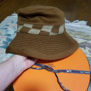 エルメス(Hermes)の美品　HERMES　帽子(ハット)