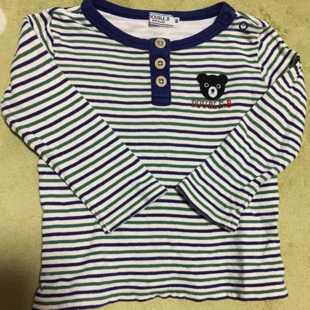 DOUBLE.B(ダブルビー)のダブルB 長袖 90cm キッズ/ベビー/マタニティのキッズ服男の子用(90cm~)(Tシャツ/カットソー)の商品写真