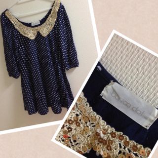 ボニカドット(bonica dot)のbonicadot＊ドットワンピース(ミニワンピース)