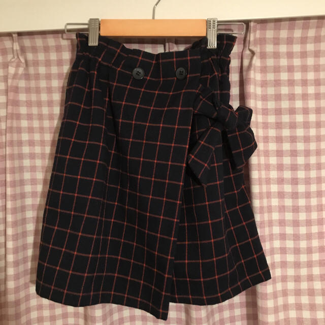 COCO DEAL(ココディール)のCOCO DEAL チェックラップ風スカート レディースのスカート(ミニスカート)の商品写真