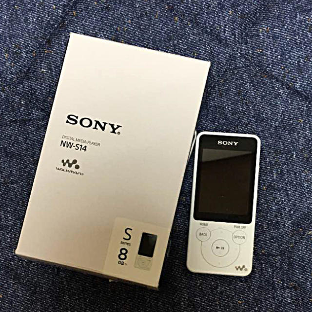 【保障できる】 SONY - NW-S14 SONYウォークマン8GB ポータブルプレーヤー