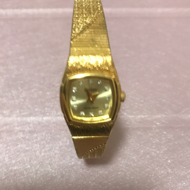 ORIENT(オリエント)の美品 オリエント 腕時計 ゴールド レディースのファッション小物(腕時計)の商品写真