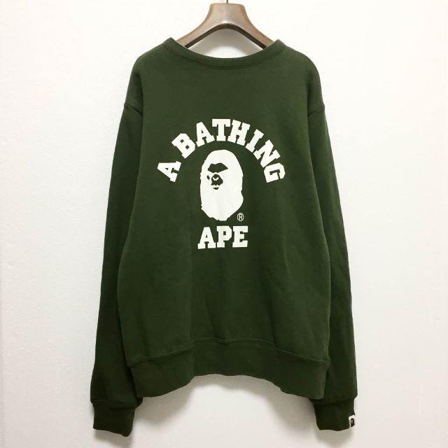 激レア A BATHING APE リバーシブル スウェット