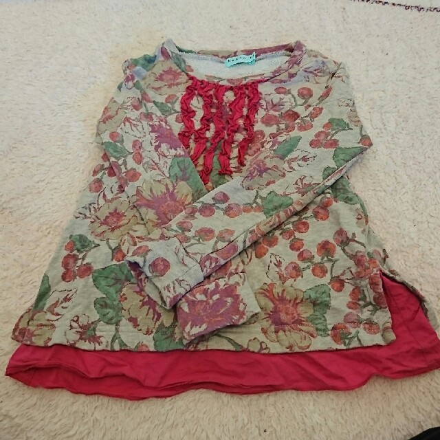 hakka kids(ハッカキッズ)のhakka kidsトレーナー キッズ/ベビー/マタニティのキッズ服女の子用(90cm~)(Tシャツ/カットソー)の商品写真