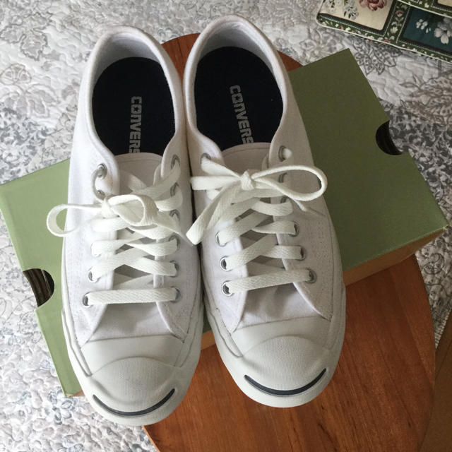 CONVERSE(コンバース)のゆーママ様専用 ¥4900→¥4700 コンバース JACK PURCELL レディースの靴/シューズ(スニーカー)の商品写真