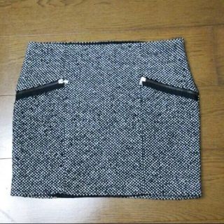 ザラ(ZARA)のZARA ツイードタイトスカート(ミニスカート)