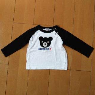 ダブルビー(DOUBLE.B)のダブルB　ロングTシャツ(シャツ/カットソー)