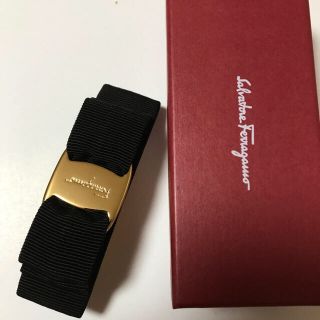 フェラガモ(Ferragamo)のフェラガモ ブラック(バレッタ/ヘアクリップ)