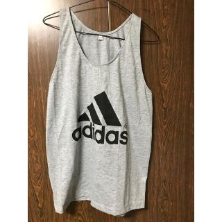 アディダス(adidas)のadidas☆ロゴタンクトップ(新品未使用)(タンクトップ)