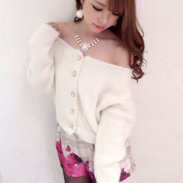 SALE新品DaTuRa♡ビジューホワイトデニム