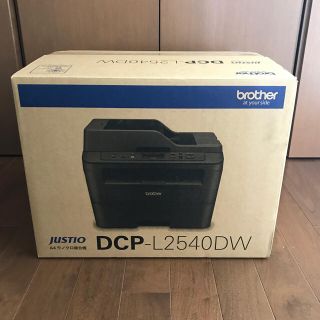 ブラザー(brother)の【2017年9月購入 新品同様】モノクロレーザープリンター 複合機 (PC周辺機器)