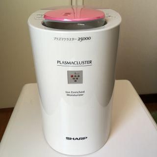 シャープ(SHARP)の加湿器 プラズマクラスターデスクトップモイスチャーIB-HU33フィルター掃除済(加湿器/除湿機)