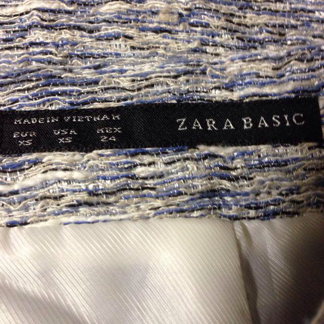 ZARA(ザラ)のZARA☆サマーツイードスカート レディースのスカート(ミニスカート)の商品写真