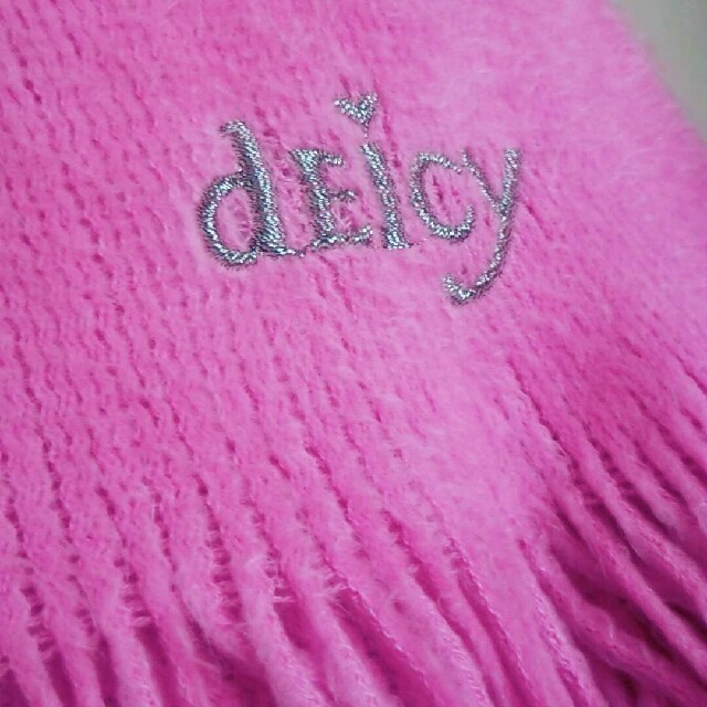 deicy(デイシー)のdeicy ピンク ストール レディースのファッション小物(ストール/パシュミナ)の商品写真