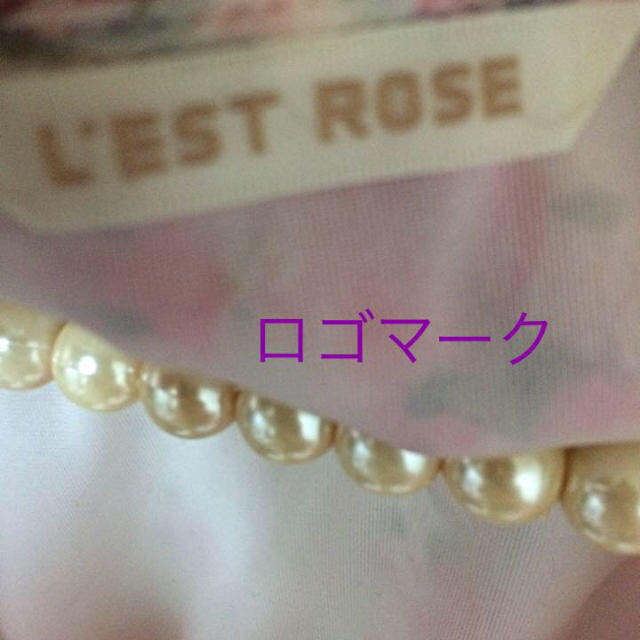 L'EST ROSE(レストローズ)の❤️美品❤️レストローズ シフォンワンピ❤️ レディースのワンピース(ミニワンピース)の商品写真