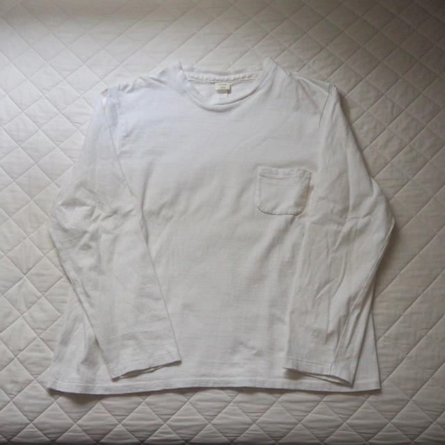 YAECA(ヤエカ)のYAECA STOCK ヤエカ カットソー ポケット Tシャツ メンズのトップス(Tシャツ/カットソー(七分/長袖))の商品写真