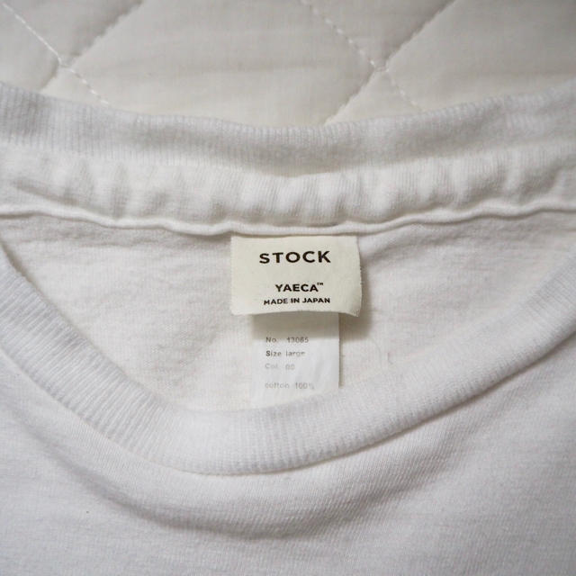YAECA(ヤエカ)のYAECA STOCK ヤエカ カットソー ポケット Tシャツ メンズのトップス(Tシャツ/カットソー(七分/長袖))の商品写真