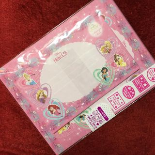 ディズニー(Disney)のプリンセス レターセット 新品(カード/レター/ラッピング)