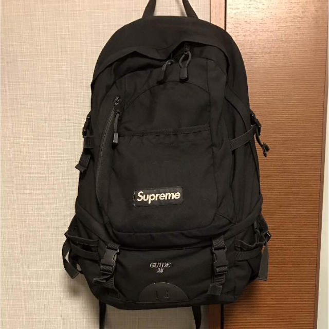 クリスマスツリー特価! Supreme 10ss Backpack GUIDE28 Black