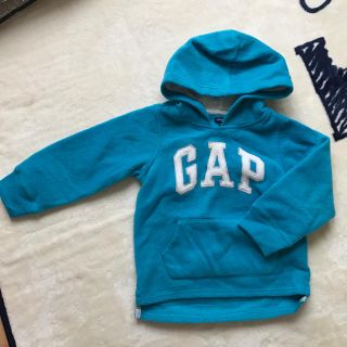 ベビーギャップ(babyGAP)のフリースパーカー(Tシャツ/カットソー)