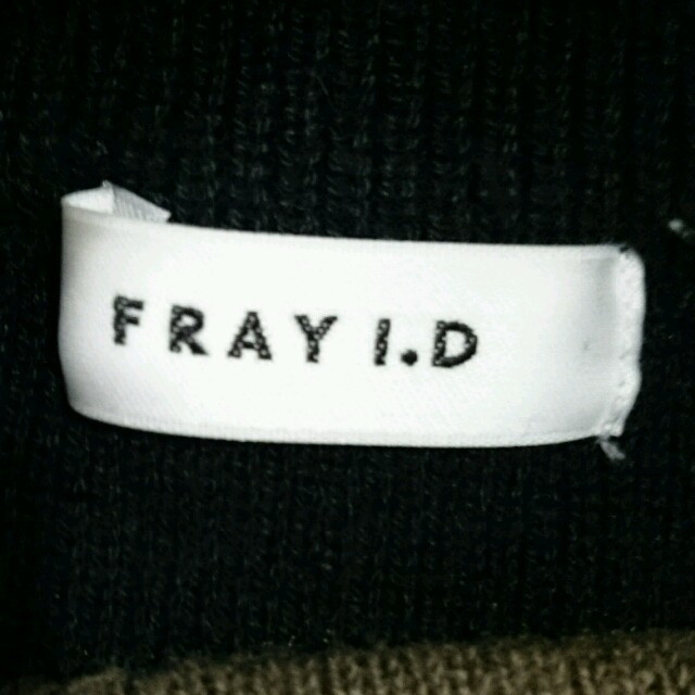 FRAY I.D(フレイアイディー)のFRAY I.D☆ニットワンピース レディースのワンピース(ひざ丈ワンピース)の商品写真