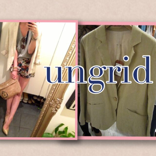 アングリッド(Ungrid)のungridリネンテーラーJK(テーラードジャケット)