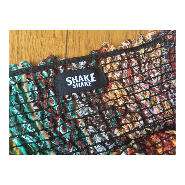 SHAKE SHAKE(シェイクシェイク)のSHAKE SHAKE シェイクシェイク マキシ丈ワンピース レディースのワンピース(ロングワンピース/マキシワンピース)の商品写真