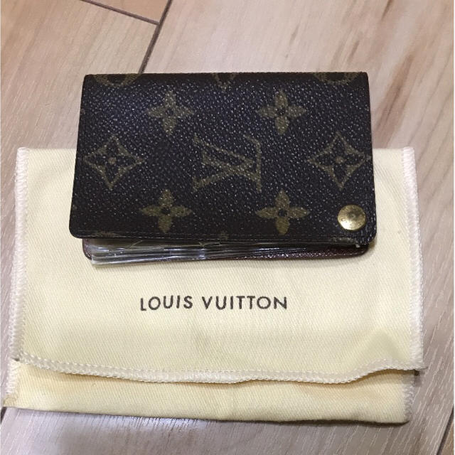 LOUIS  VUITTON(ルイヴィトン)モノグラム★カードケース★難あり