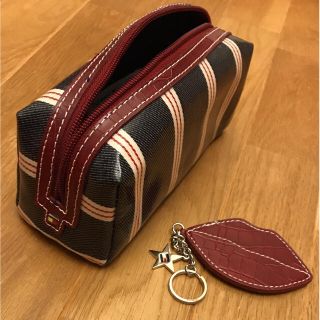 トミーヒルフィガー(TOMMY HILFIGER)の新品未使用 トミーヒィルフィガー ポーチ 鏡 セット (ポーチ)