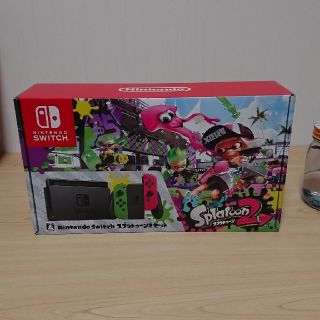 ニンテンドースイッチ(Nintendo Switch)の任天堂スイッチスプラトゥーン2set新品未使用(家庭用ゲーム機本体)